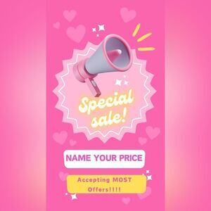 NAME YOUR PRICE SALE, Please send me offers!!!